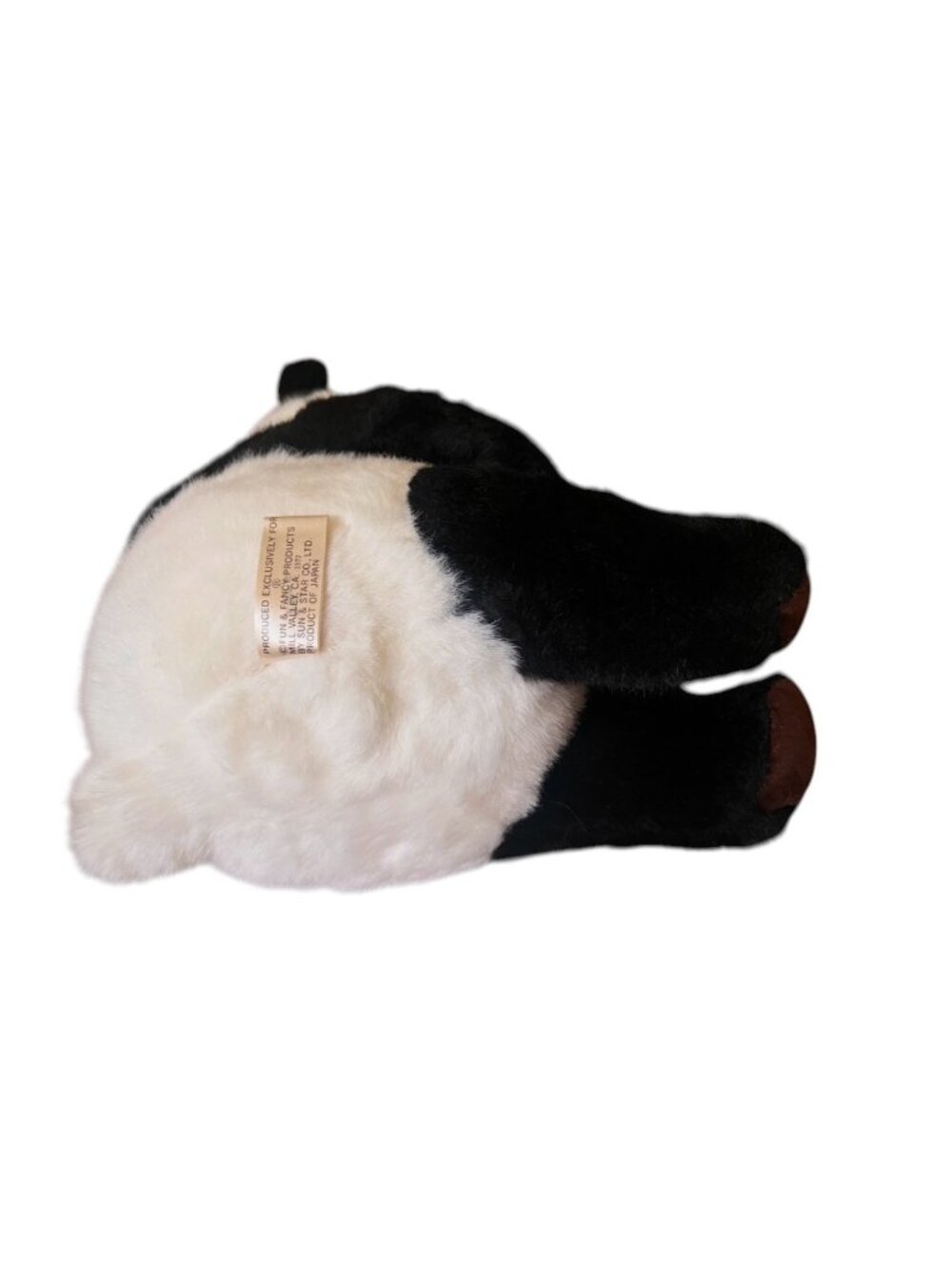 Sun And Star Co. Plush Panda Bear With Original Tag -1977 Collectible 11' Toy - Picture 5 of 10